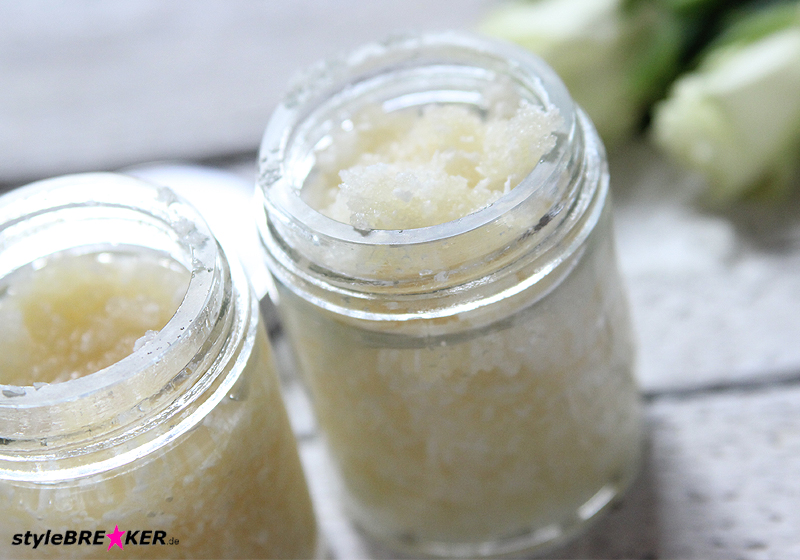 DIY Body Scrub Honey Coconut 1i