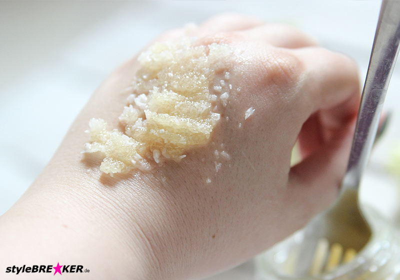 Hautpflege im Herbst Peeling