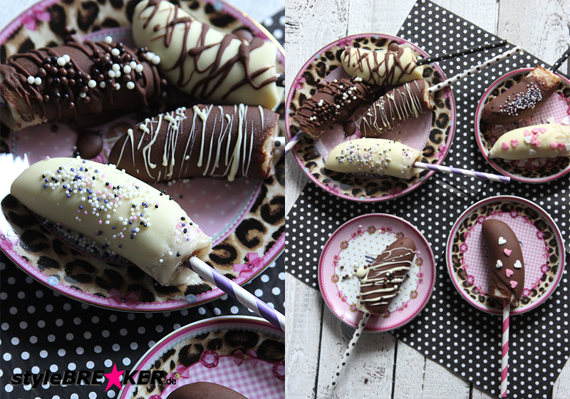 Frozen Chocolate Bananas