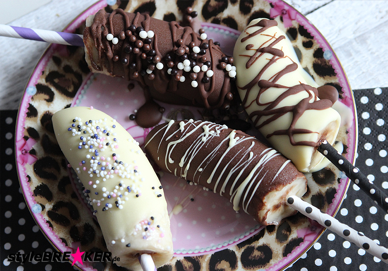 Frozen Chocolate Bananas