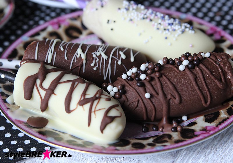 Frozen Chocolate Bananas