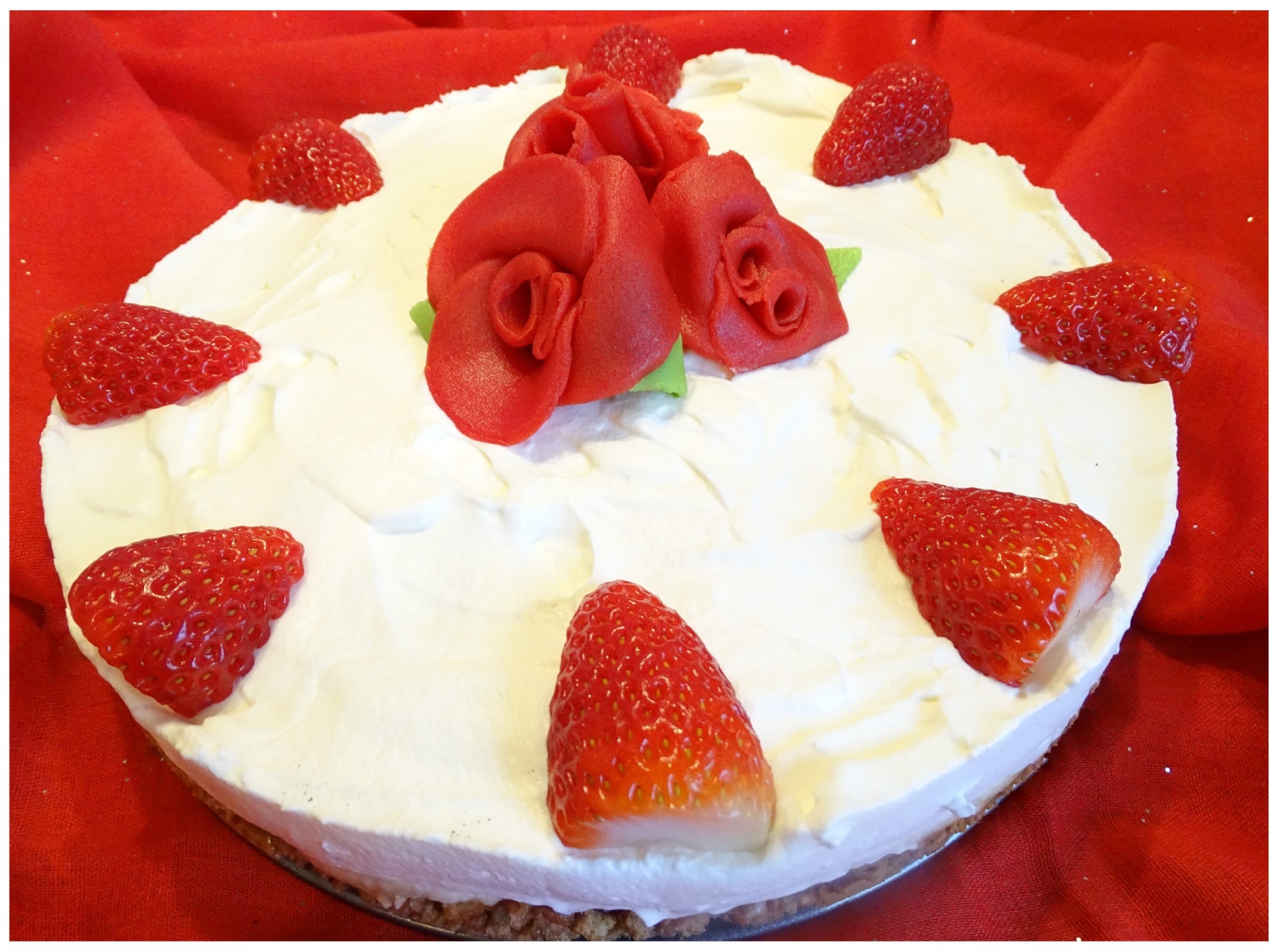 Valentinstag Kuchen fertig