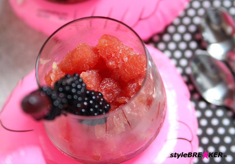 Wassermelone-Kirsch Slush Rezept 1d