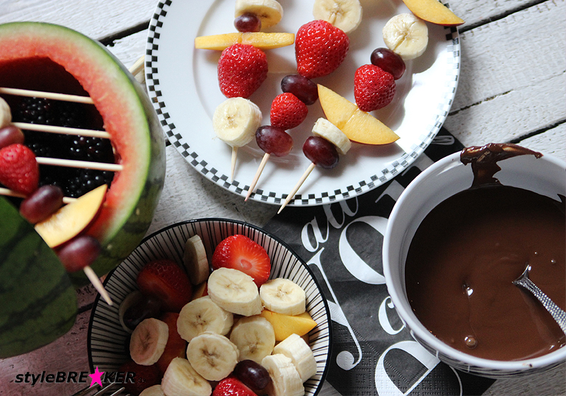 Rezept Schoko-Früchte-Fondue 1c