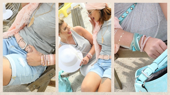 Trendfarben des Sommers - Pastellfarben Details