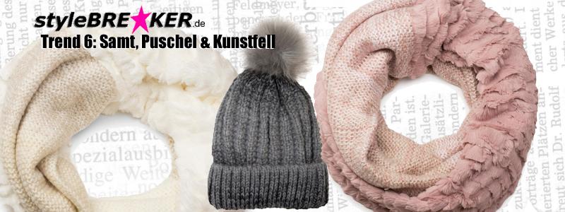 Herbst Winter Trends 2016/2017 Puschel Samt Kunstfell