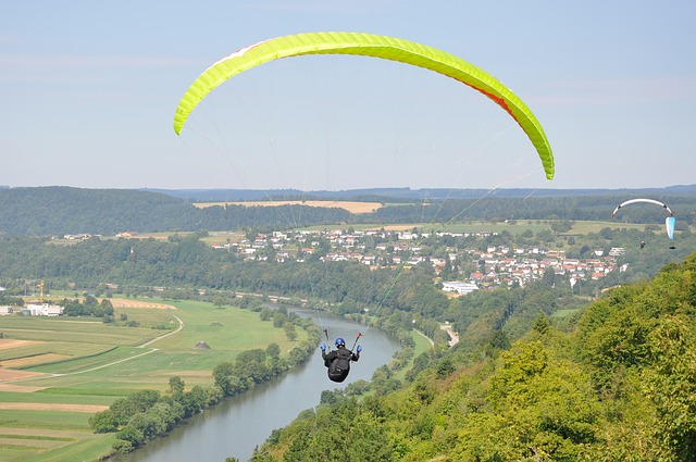 Urlaub Zuhause Paragliding